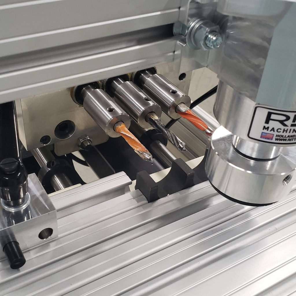 Horizontal Borer, 3 Spindle, 32mm Center