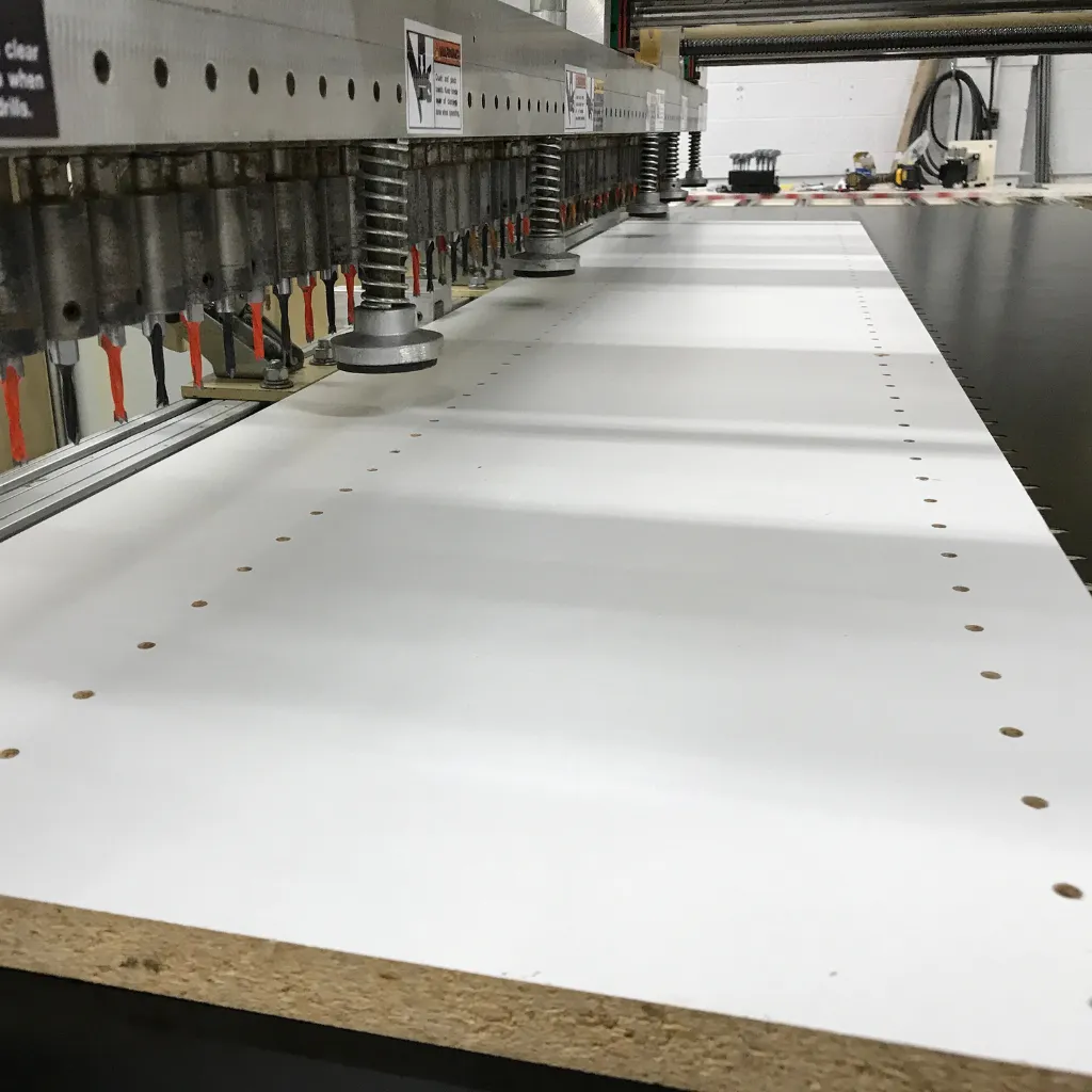 Retention System R76 RITTER R76 Line Drill, 76 Spindle CNC Drilling System | Ritter Machinery