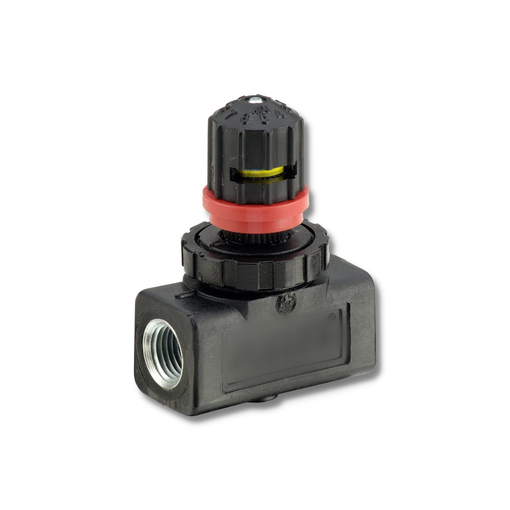 1/4" NPT to 1/4" NPT, Flow Control Valve, Inline