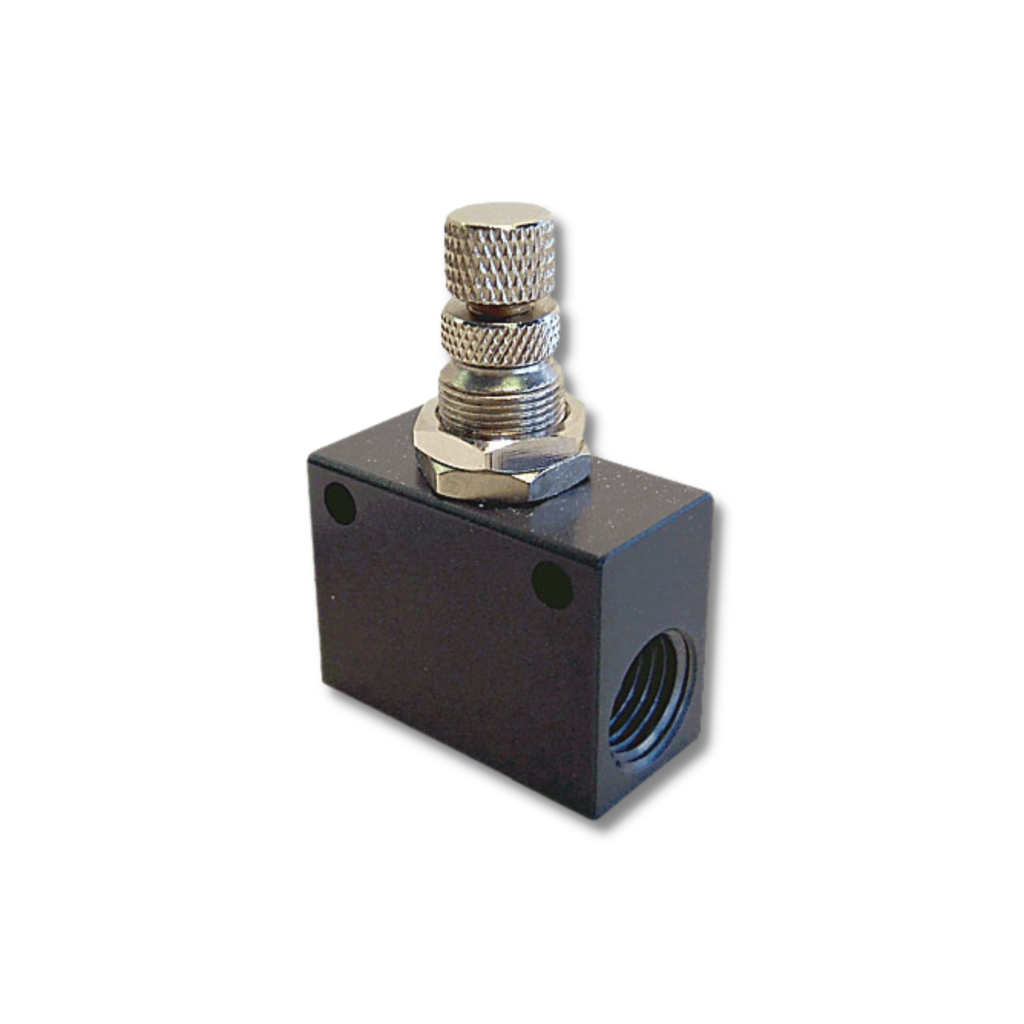 1/4" NPT to 1/4" NPT, Flow Control Valve, Inline