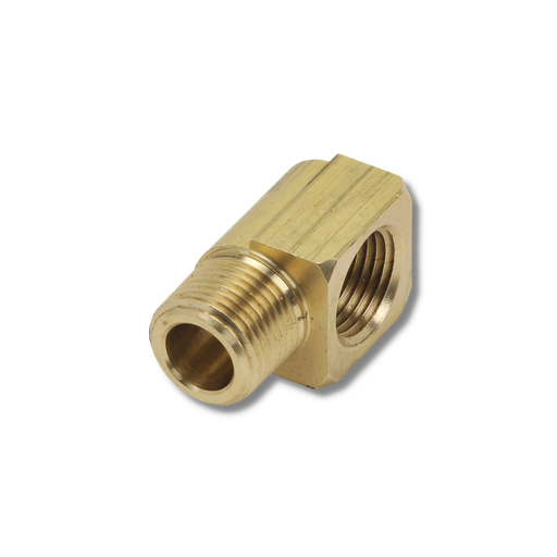 [A22] 1/4" NPT, Brass Street Elbow